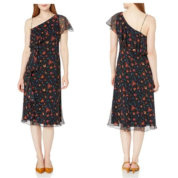 Rachel Zoe Dresses & Skirts - RACHEL ZOE Silk Midi Length Dress